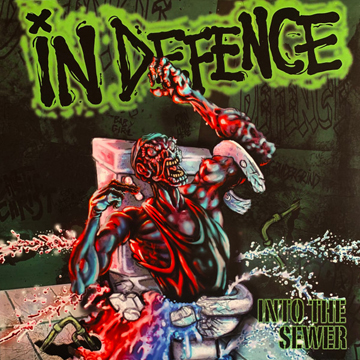 IN DEFENCE "Into The Sewer" LP (Learning Curve)